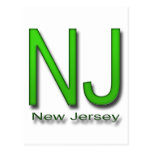 Vert de New Jersey de NJ Cartes Postales