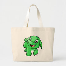Vert de Poogle Sac De Toile