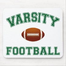 VERT DU FOOTBALL DE FAC TAPIS DE SOURIS