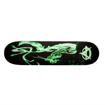 Vert urbain avec le logo officiel skateboards personnalisés