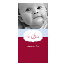 Vertical 1-photo card