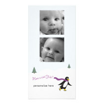 Vertical 2-photo card