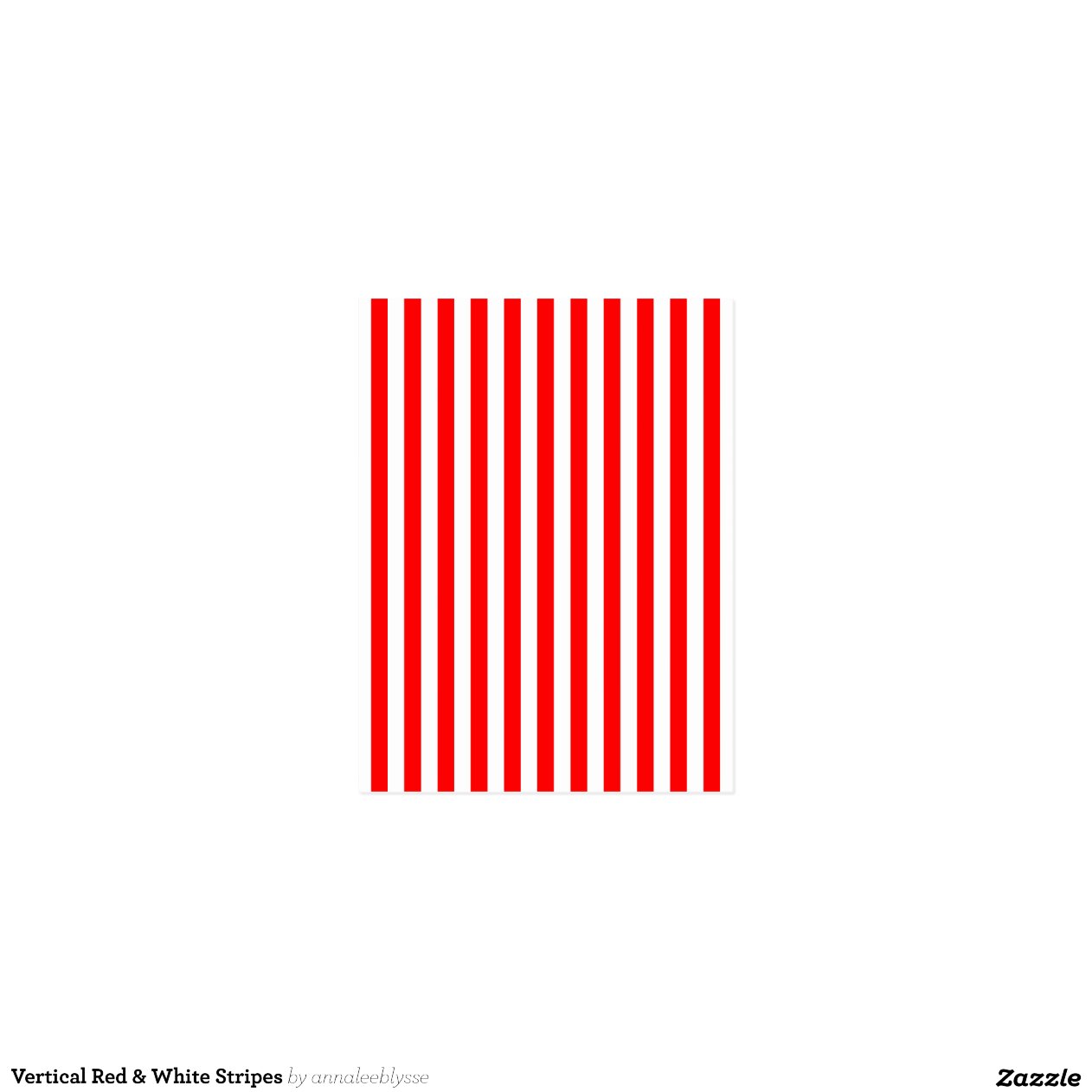 Vertical Red & White Stripes | Zazzle Vertical Red & White Stripes | Zazzle