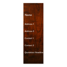 vertical skinny size gsd template business cards