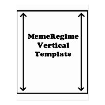 Vertical Template Post Card