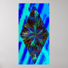 Verticale de scintillement d'étoile affiches