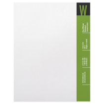 Verticality Monogram Letterhead