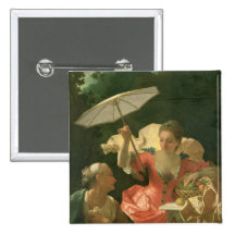 Vertumnus and Pomona Button