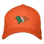 Very Cool Irish flag Irish Orange Eire cap embroidered hats