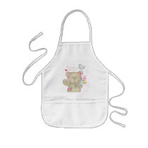 Very Cute Bear Baby Apron