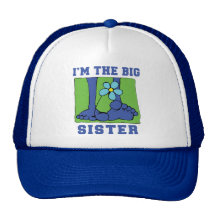 Very Cute I'm The Big Sister Mesh Hat