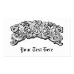 Very Elegant Scrollwork Business Card