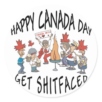  Funny Stickers on Very Funny Happy Canada Day Stickers At Zazzle Ca