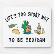 Very Funny Mexican Mouse Pads