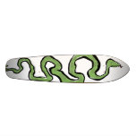 very long snake custom skate board