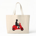 Vespa more scooter canvas bags