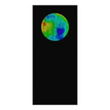 Vesta Asteroid / Protoplanet  NASA Full Color Rack Card