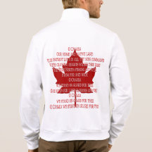 Veste de sport de souvenir du Canada de veste d'hy