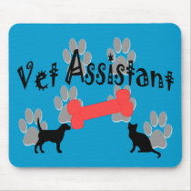 Vet Assistant Gifts mousepads
