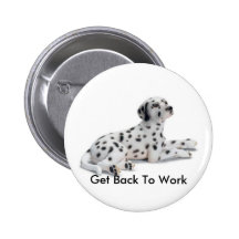 Vet Chat Dalmation limited edition badge Pins