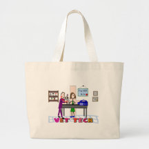 Vet Tech Art Gifts Tote Bags