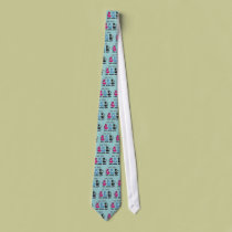 Vet Tech SPAY NEUTER ADOPT Black Cats Design ties