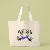 Vet TECH With Dog Bone bags