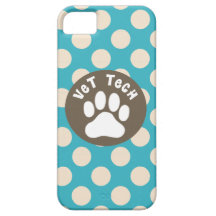 Vet Technician iPhone 5 Case Paw Print