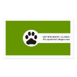 Vet/Veterinary Clinic minimalist business cards business cards