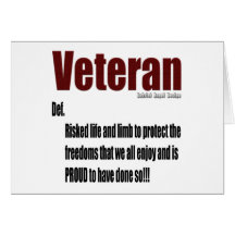 Veteran Definition Cards