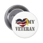 Veteran Love Pinback Button