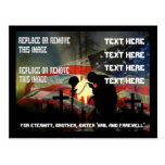 Veteran Memorial Vale of Tears Remembrance Post Card