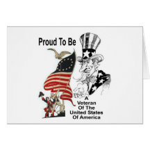 Veteran Of The United States Greeting Cards