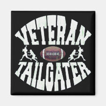 VETERAN TAILGATER REFRIGERATOR MAGNETS