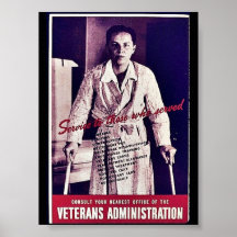 Veterans Administration Poster