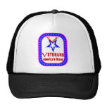 Veterans America's Stars Mesh Hat