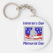 Veteran's Day/Memorial Day Key Chains