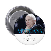 Veterans for Palin Button