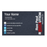 Veterans for Ron Paul Card Business Card Template