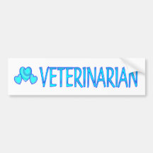 Veterinarian Bumper Sticker