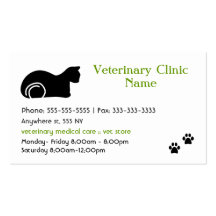 Veterinarian Business Card