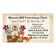 Veterinarian Business Card