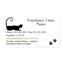 Veterinarian Business Card