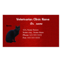 Veterinarian Business Card