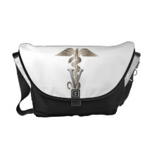 Veterinarian Caduceus Commuter Bags