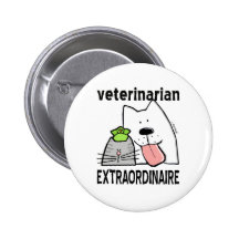 Veterinarian Extraordinaire Pins