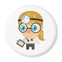Veterinarian - My Conservation Park Fridge Magnet