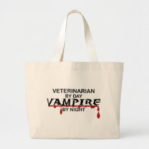 Veterinarian Vampire by Night Tote Bag