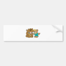 veterinarian vet teddy bear design bumper sticker