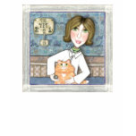 Veterinarian With Ginger Persian Cat t-shirts